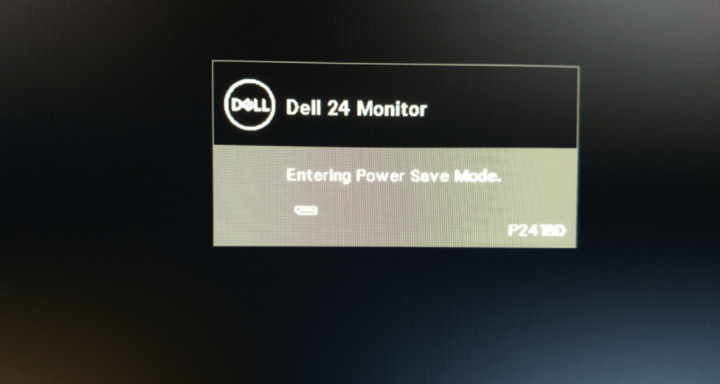 What Causes the Monitor to Go into Power Saving Mode
