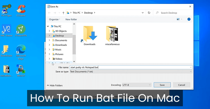 How To Run Bat File On Mac